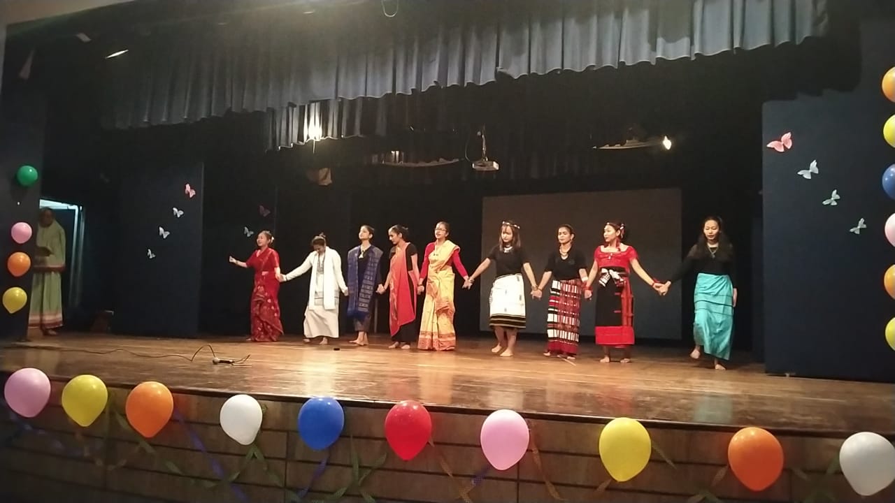 EBSB - Annual Socials Degree College2019-20- Prog depicting North-east culture