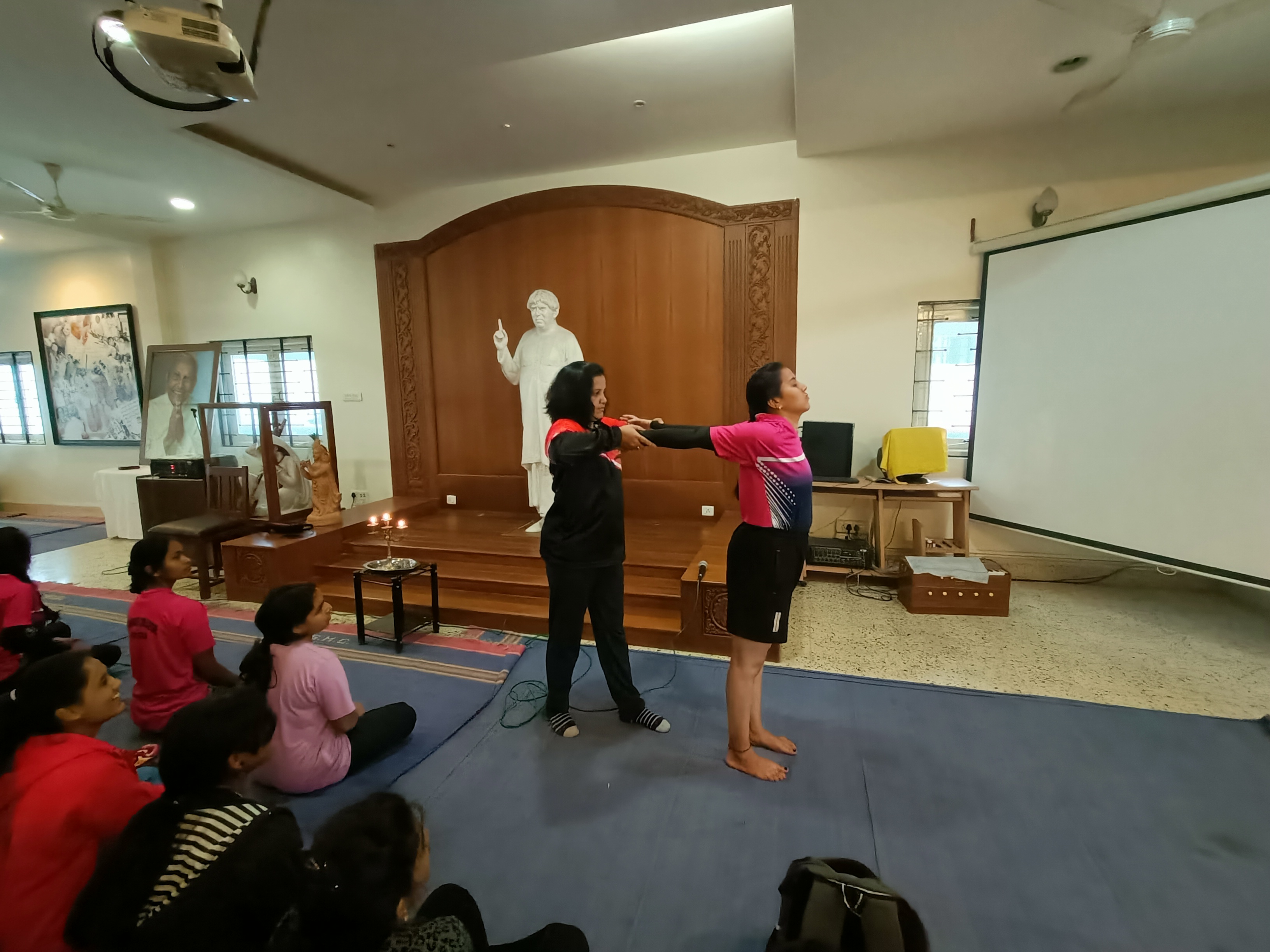 Guest Lecture Correct Posture Through Yoga Poses Partner Stretches