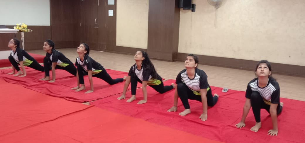 Inter Collegiate Yoga Competition - While Performing Asanas 3