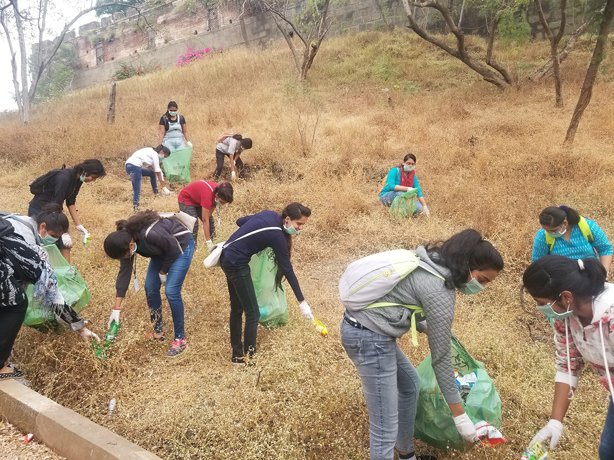 SMC Green Trek cum Cleanliness Drive Parvati Hill Garbage Collection Sun 22-12-2019