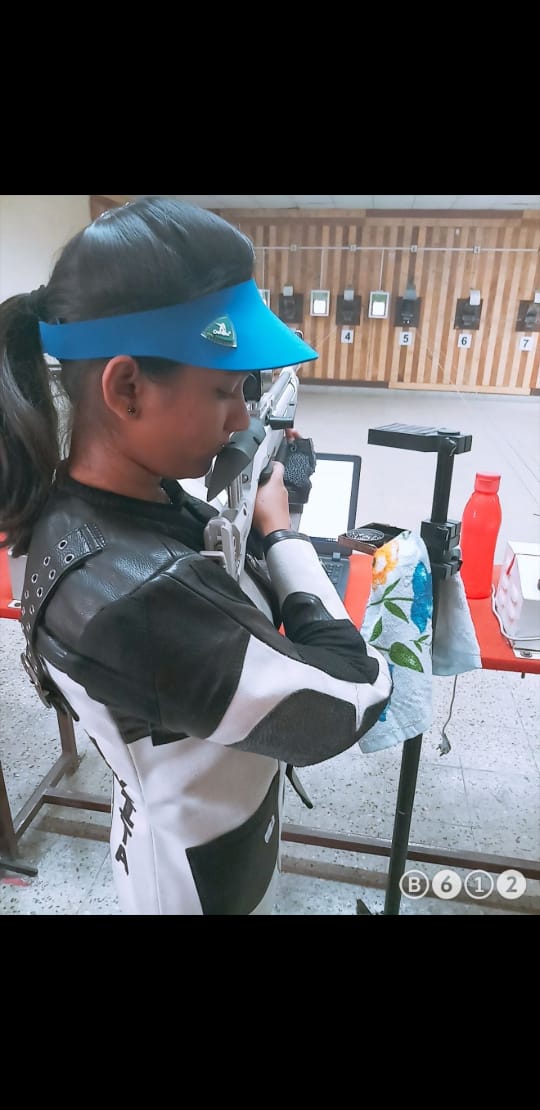 Senior College- Nikita Punekar- Participated in National Shooting Competition held at Delhi 1