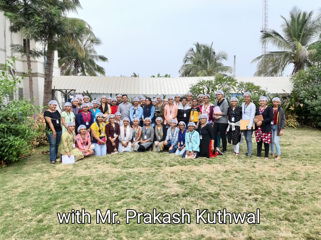 Students With Mr. Prakash Kutwal