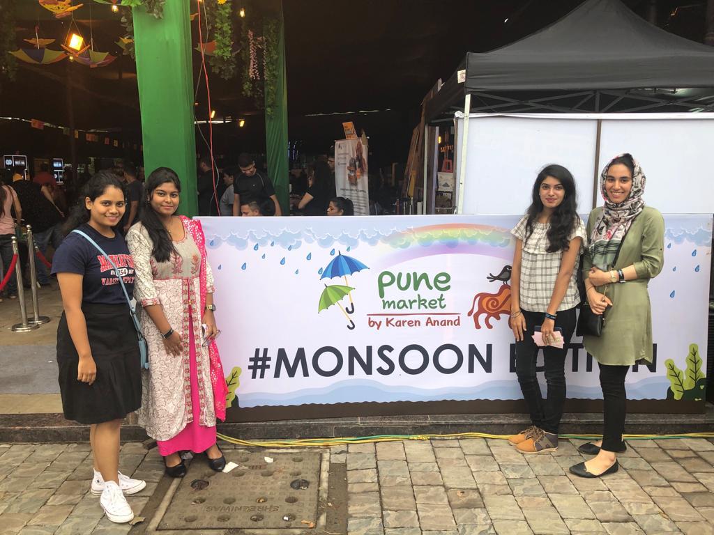 At the monsoon market