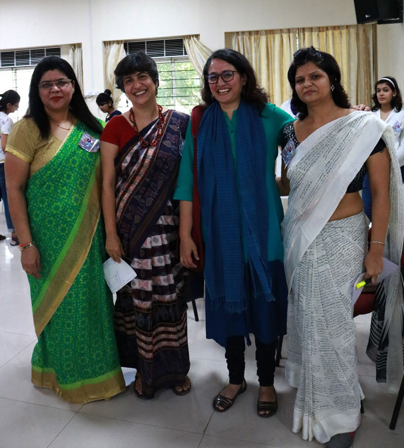 The English Department with the Chief Guest