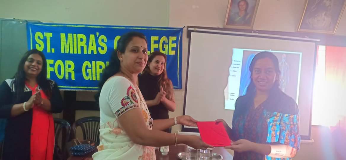 Felicitation of Dr. Geeta Bora