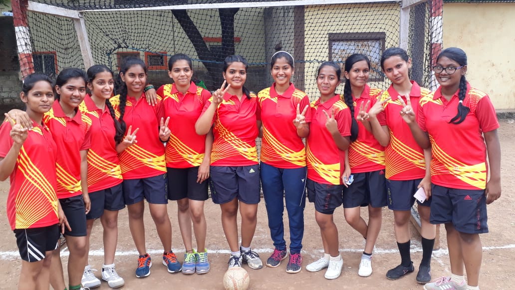 Jr College Hand ball ZP Competition- Second Place.