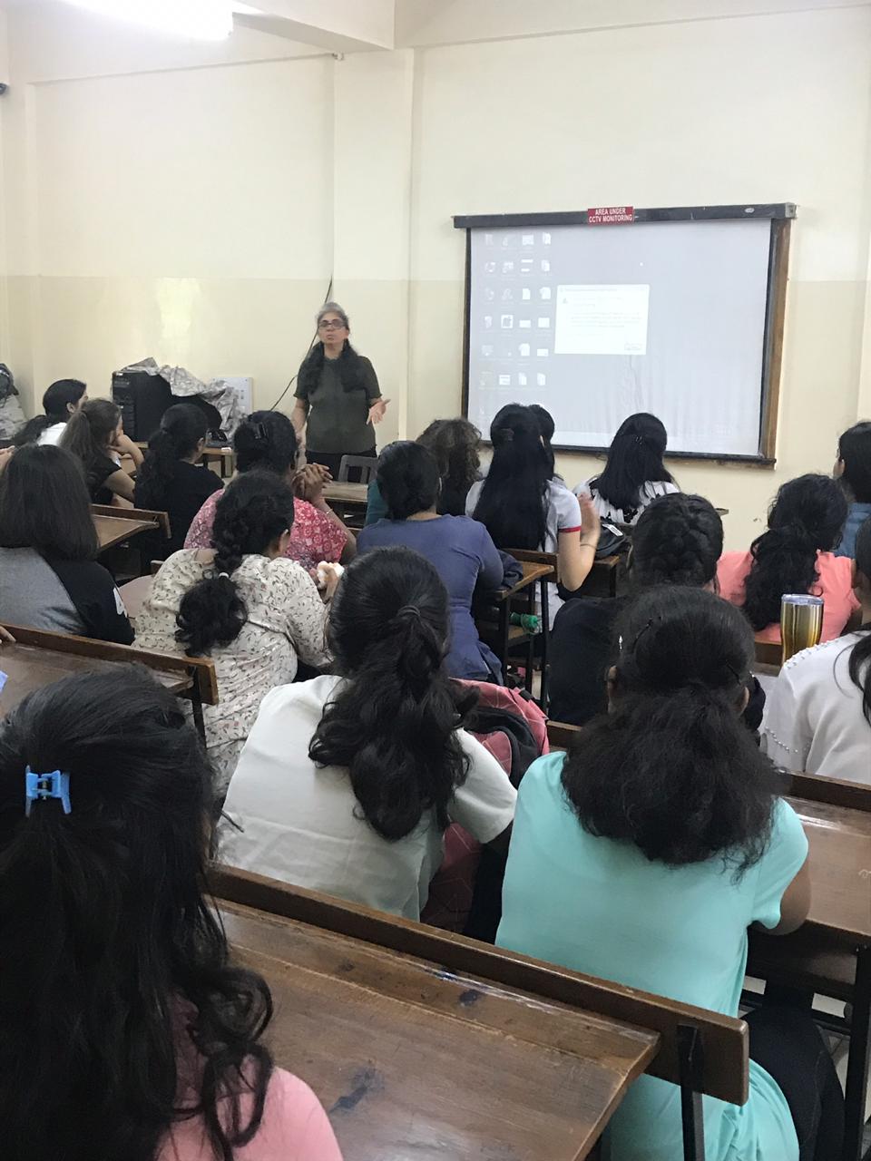 Girls listening carefully