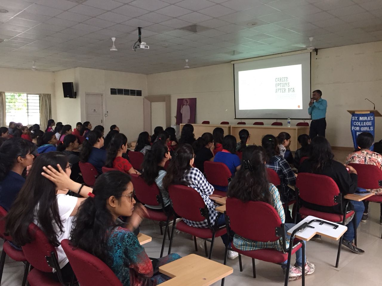 Mr. James Mathew conducting session on Mass Media