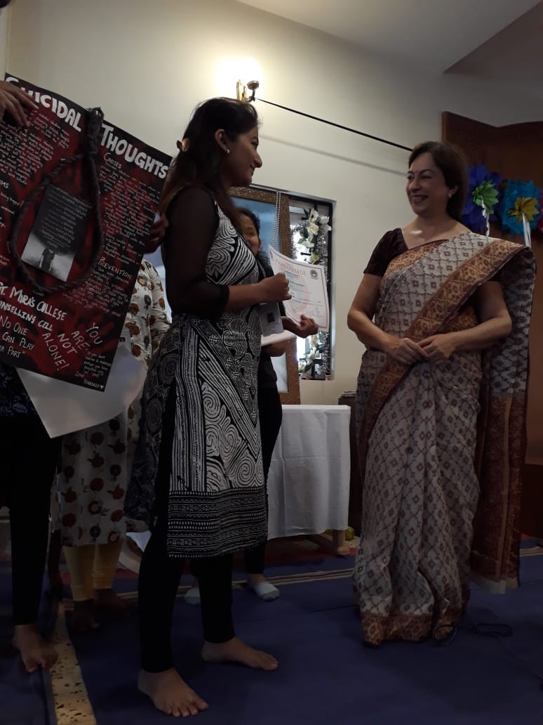 Most Unique Poster-Intercollegiate Psychology Exhibition Psy Spectrum 2018-Poona College