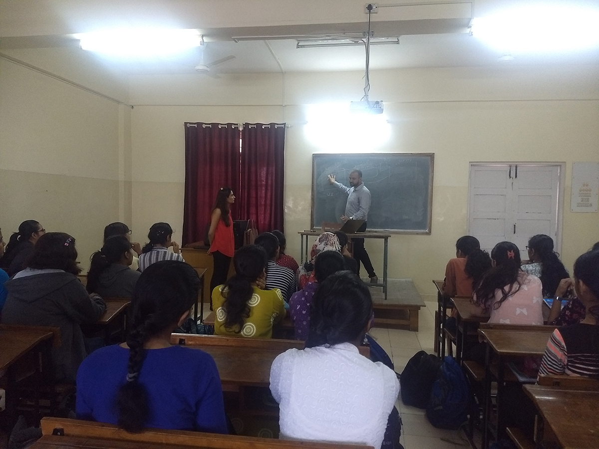 Mukul Bansal and Bijal Parekh Guiding students