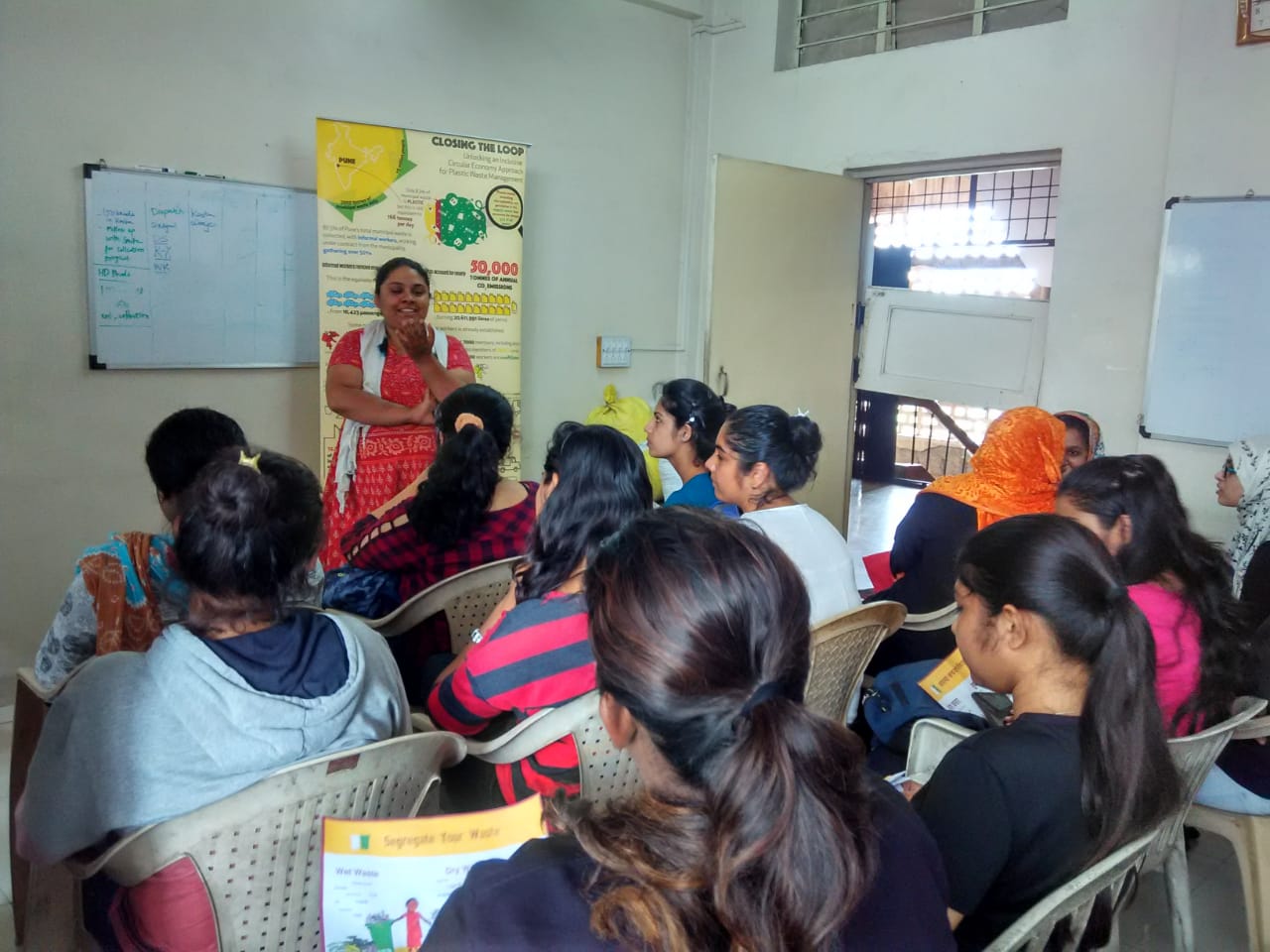 Orientation for students - segregation of Wet and Dry Waste