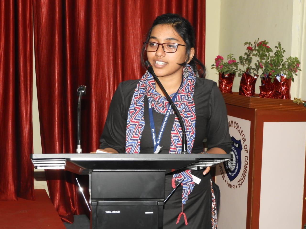 Paper presentation at State level Seminar 3