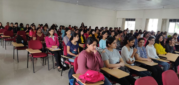 Students of First and Second Year BBA at the Guest Lecture on Practical aspects of Economics