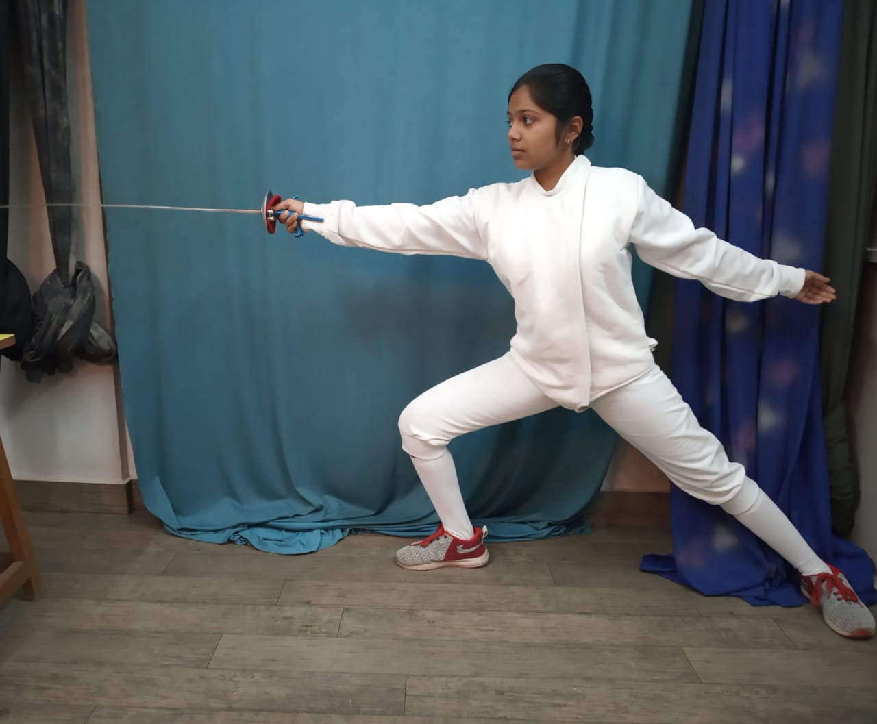 Senior College- Sakshi More -Third Place in Maharashtra State Fencing Competiton 2 