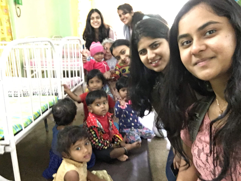 SYBBA, Social Service, 16 Jan'19, enjoying with the children.